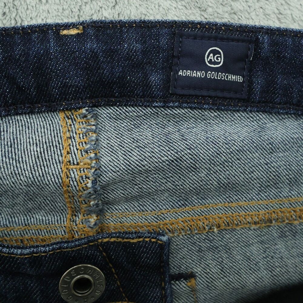 AG Jean Women's Size 27R Blue Low-Rise The Stilt Cigarette Leg Denim 30" Inseam - Picture 11 of 16